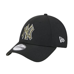 Boné Masculino New Era 940snap Olive New York Yankees Aba Curva - Foto 1