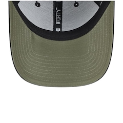 Boné Masculino New Era 940snap Olive New York Yankees Aba Curva - Foto 4