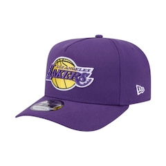 Boné Masculino New Era 950A-Frame Los Angeles Lakers Aba Curva - Foto 1