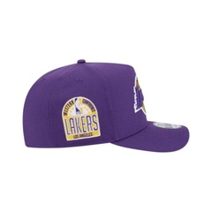 Boné Masculino New Era 950A-Frame Los Angeles Lakers Aba Curva - Foto 2
