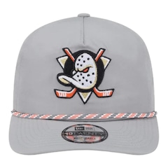 Boné Masculino New Era QS 1920 Anaheim Ducks NHL Aba Curva - Foto 3