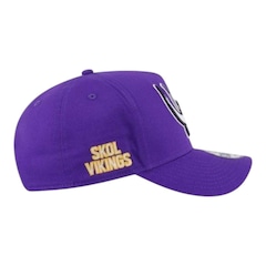 Boné Masculino New Era 940 A-Frame Minnesota Vikings Fun Graphic Aba Curva - Foto 2