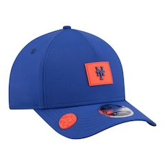 Boné Masculino New Era 940mc A-Frame New York Mets Aba Curva - Foto 2