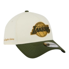 Boné Masculino New Era 940A-Frame Metallic Los Angeles Lakers Aba Curva - Foto 2