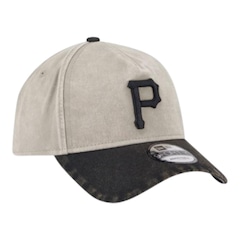 Boné Masculino New Era 940AF Washed Earthtones Pittsburgh Pirates Aba Curva - Foto 2