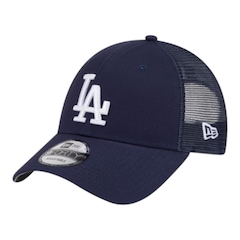 Boné Masculino New Era 940snap Trucker Los Angeles Dodgers Aba Curva - Foto 5