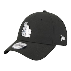 Boné Masculino New Era 940snap Liquid Metal Los Angeles Dodgers Aba Curva - Foto 1