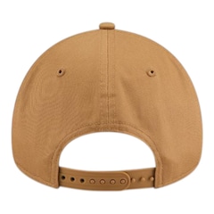 Boné Masculino New Era 940AF Double Logo New York Yankees Caqui Aba Curva - Foto 3