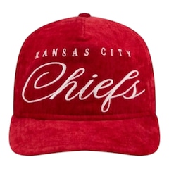 Boné Masculino New Era Team Script Kansas City Chiefs Aba Curva - Foto 2