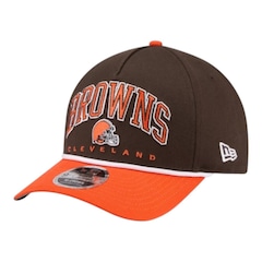 Boné Masculino New Era 940mc A Frame Cleveland Browns Aba Curva - Foto 1