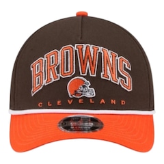 Boné Masculino New Era 940mc A Frame Cleveland Browns Aba Curva - Foto 3