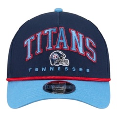 Boné Masculino New Era 940mc A Frame Tennessee Titans Aba Curva - Foto 2