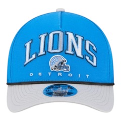 Boné Masculino New Era 940mc A Frame Detroit Lions Aba Curva - Foto 3