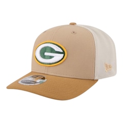 Boné Masculino New Era 970SS 2t Trucker Green Bay Packers Aba Curva - Foto 1