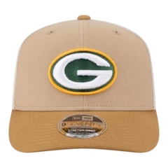 Boné Masculino New Era 970SS 2t Trucker Green Bay Packers Aba Curva - Foto 2