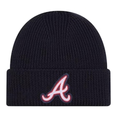 Gorro Masculino New Era Skull Knit Atlanta Braves - Foto 1