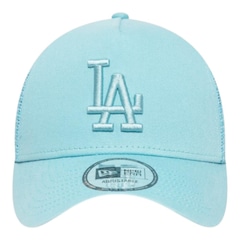 Boné Masculino New Era League Ess Trucker Los Angeles Dodgers Aba Curva - Foto 3