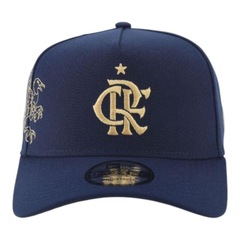 Boné Masculino New Era 940A-Frame Flamengo CRF Aba Curva - Foto 3