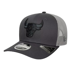 Boné Masculino New Era Tonal 970SS Chicago Bulls Aba Curva - Foto 1