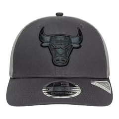 Boné Masculino New Era Tonal 970SS Chicago Bulls Aba Curva - Foto 3