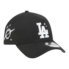 Boné Masculino New Era 940 A-Frame Los Angeles Dodgers Planets Aba Curva - Foto 2