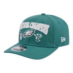 Boné Masculino New Era 970ss Super Bowl Philadelphia Eagles Aba Curva - Foto 1