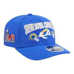 Boné Masculino New Era 970ss Super Bowl Los Angeles Rams Aba Curva - Foto 2