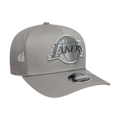 Boné Masculino New Era Tonal 970SS Los Angeles Lakers Aba Curva - Foto 2