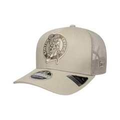 Boné Masculino New Era Tonal 970SS Boston Celtics Aba Curva - Foto 1