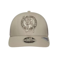 Boné Masculino New Era Tonal 970SS Boston Celtics Aba Curva - Foto 2