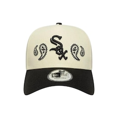 Boné Masculino New Era 940EF Paisley Chicago White Sox Aba Curva - Foto 3