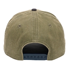 Boné Masculino New Era 940 A-Frame New York Yankees New Olive Aba Curva - Foto 5