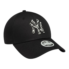 Boné Feminino New Era 940 New York Yankees Animal Infill Aba Curva - Foto 2