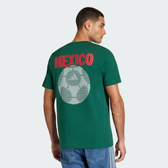 Camiseta Mexico Aztc G T Adidas Masculino - Foto 3