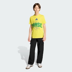 Camiseta adidas Copa do Mundo da FIFA™ 2026 Brasil Infantil - Foto 5