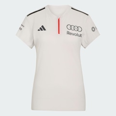 Camisa Polo adidas Audi Revolut F1 Team - Engenheiros e Marketing Feminina - Foto 2