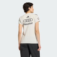 Camisa Polo adidas Audi Revolut F1 Team - Engenheiros e Marketing Feminina - Foto 3