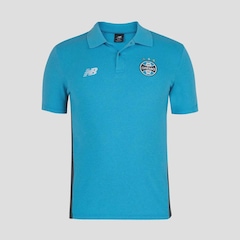 Camisa Polo Grêmio Viagem 2026 New Balance Masculina - Foto 1