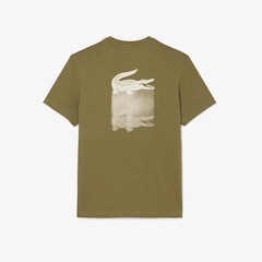 Camiseta Lacoste Ultra-Dry Estampada Esportiva Masculina - Foto 5