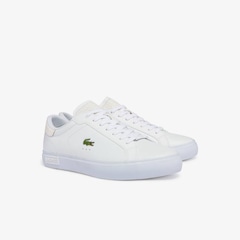 Tênis Powercourt de Couro Lacoste Masculino - Foto 2