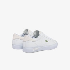 Tênis Powercourt de Couro Lacoste Masculino - Foto 3