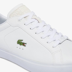 Tênis Powercourt de Couro Lacoste Masculino - Foto 6