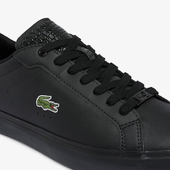 Tênis Powercourt de Couro Lacoste Masculino - Foto 6