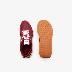 Tênis de couro e tecido L-Spin Lacoste Feminino - Foto 3
