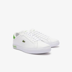 Tênis de couro PowerCourt Lacoste Masculino - Foto 2