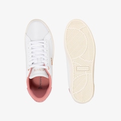 Tênis de couro PowerCourt Lacoste Feminino - Foto 3