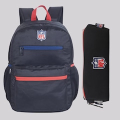 Kit Mochila e Estojo NFL Esportivo Unissex - Foto 1