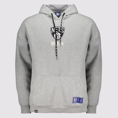 Moletom NBA Brooklyn Nets Logo Masculino - Foto 1
