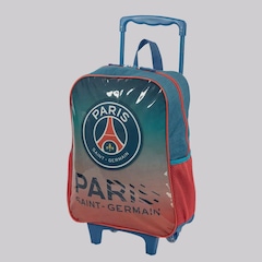 Kit Mochila com Rodas e Estojo PSG Infantil - Foto 4