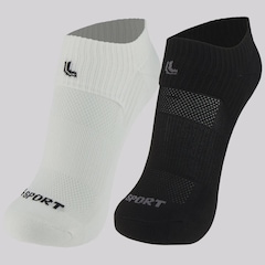 Kit 9 Pares de Meia Cano Baixo Lupo Dry Fit Running Feminino - Foto 2